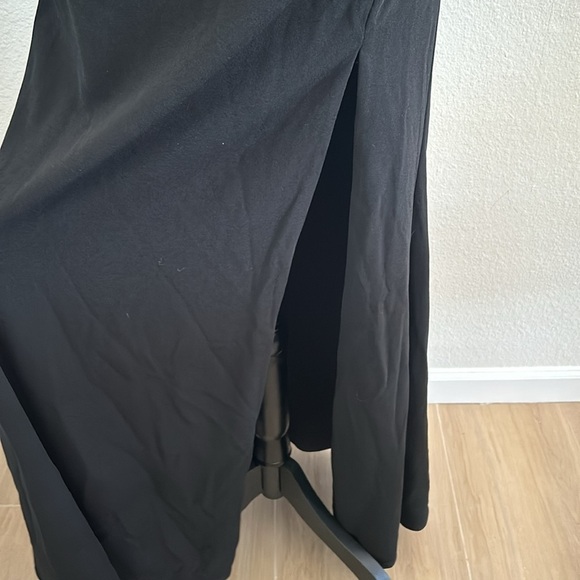 NWT Lulu’s Beloved Elegance Black Tie-Strap Mermaid Maxi Dress Size Small - Picture 9 of 13